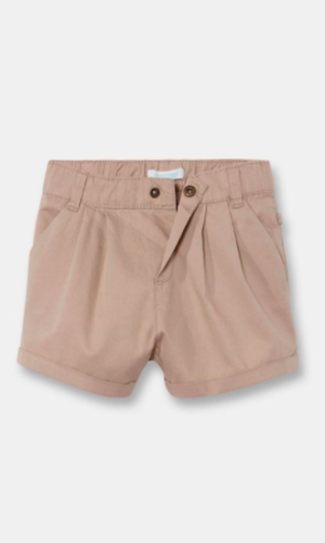 Short twill beige